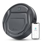 Lefant M210 Pro Grey Robot Vacuum, 2200Pa, 120 Min Runtime, WiFi/App/Alexa Control, Anti-Collision/Drop Sensor, Small Body, 6 Cleaning Modes Ideal for Pet Hair, Hard Floor (M210P Grey)