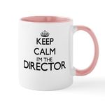 CafePress Keep Calm I'm The Director Mugs 11 oz (325 ml) Ceramic Coffee Mug