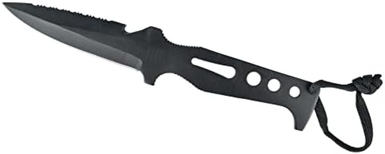 SEAC Tajaman, 95 mm diving knife for spearfishing and diving in stainless steel Teflon, 95 mm