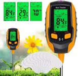 Soil Moisture Meter, 4-in-1 Soil PH