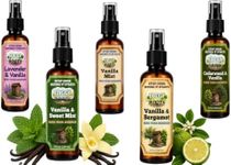 Stops Odor Before It Starts – Vanilla Collection Toilet Spray Bundle – Vanilla & Bergamot, Lavender, Vanilla Mist, Cedarwood, & Sweet Mint – 4 oz Each (5-Pack, 20 oz Total,
