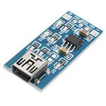 SpiffySky USB Lithium Battery Charger Module with Protection Circuitry 18650 TP4056 (Mini USB)