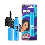 SUGAR POP Volumizing Mascara Black - 9 ml | Clump-free | Volumizes | Lengthens | Smudge-proof | Intense black formula | Quick drying