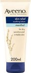 Aveeno Soothing Cream at The Menthol Reduces Itching from Dry Skin 200ml