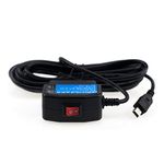 OBD Power Cable for Dash Cam Mini USB Power Adapter Charger Cable 24 Hours Surveillance for Dash Camera GPS DVR