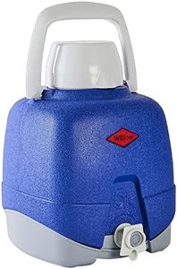 Decor Cooler Jug with Tap, 5 Litre Capacity, Blue