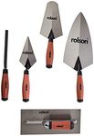 Rolson 52489 5 pc Tradesman Trowel Set