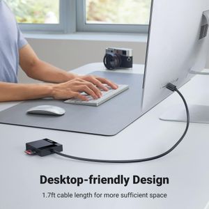 UGREEN 4-in-1 SD Card Reader – USB Multi-Card Adapter