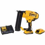 DEWALT TL20591 DCN680D2 Brushless XR 18 Gauge Brad Nailer 18 Volt 2 x 2.0Ah Li, Multi, One Size