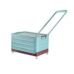 Collapsible Trolley with Lid，Foldab