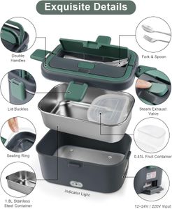 AUTOPkio Electric Lunch Box 1.8L – Portable Food Warmer