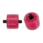 Heelys Pair of Replacement Wheels Wheel Kit (Hot Pink Glitter, Small)