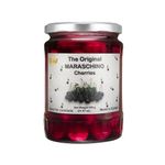 Ved Gourmet Original Maraschino Cherries - Italian Cherry for Old-Fashioned Cocktails - Vegan Cocktail, Bourbon Cherries in Natural Syrup for Cocktail Garnish - 620gJar