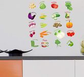 Wallstick Vegetables Collection wallstickers (Vinyl 80 cm x 80 cm)