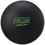 Storm Pitch Black Bowling Ball, 12-Pound