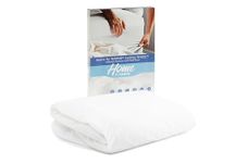 Tempur,Home BY TEMPUR® Thermoregulating Mattress Protector, Superking 180 x 200cm, 2 in 1 Mattress Protector and Fitted Sheet, Cooling Tencel, White