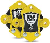 Lippert Road Armor Shock Absorbing Equalizer Kit for Tandem Axles - 3,500 to 8,000 lbs. (Yellow) — Includes 2 Tandem Equalizers - Greaseable Bronze Bushings - Easily Upgrade Torsion Axles — 696740