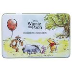 New English Teas Winnie the Pooh & Friends Tea Tin with 72 English Tea Selection Teabags