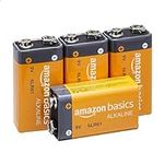 Amazon Basics 4-Pack 9 Volt Alkalin