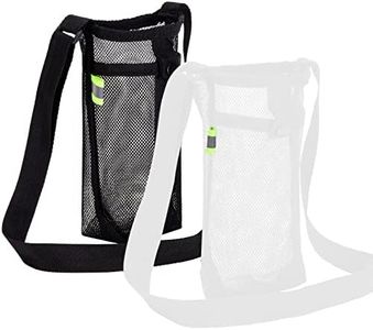 Water Bottle Holder, 2Pcs Water Bottle Carrier with Adjustable Shoulder Strap, Beach Bottle Bag, Water Bottle Sling Dog Water Bottle Sleeve for Sports Gym Hiking Camping Walking