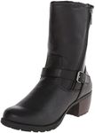 Khombu Women's Mae Ankle Boot,Black