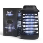 Bug Zapper Outdoor/Indoor,4200V High Powered Waterproof Electronic Mosquito Killer,15W UVA Mosquito Lamp Bulb,Fly Traps Patio Insects Killer,Trap Killer for Home,Kitchen, Backyard, Camping