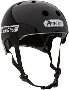 Pro-Tec Helmet Old School Cert Casco Skateboard, Adultos Unisex, Negro(Gloss Black), L