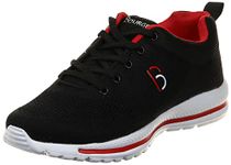 Bourge Men's Loire-9 Black Running Shoes-9 UK/India (43 EU) (Loire-9-Black-09)