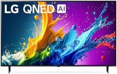 LG 55-Inch Class QNED80T Series LED Smart TV 4K Processor Flat Screen with Magic Remote AI-Powered with Alexa Built-in (55QNED80TUC, 2024)