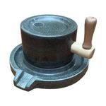 Stone Grain Mill - Manual Grain Mill Stone | Adjustable Manual Pepper Grinder for Coffee, Flour, Pepper, Salt, Nuts, Baking, Cooking, Home Kitchen for Restaurant Use