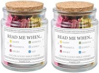 2 Pcs Bible Verses in a Jar, Read M