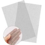 TYUI 2 PCS Stainless Steel Woven Wire 20 Mesh Metal Mesh Sheet Rodent Control Insect Mesh Pest Proofing Mesh for Windows, Door, Filter, 12 x 8 Inches (300X 210mm)