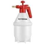 VIVOSUN 0.2Gallon Hand held Garden Sprayer Pump Pressure Water Sprayers, 27 oz Hand Sprayer for Lawn, Garden (0.8L Red)