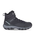 Merrell Women's Thermo Akita Mid Wp Winter Boot, Black, 9 M US