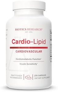 BIOTICS RESEARCH Cardio-Lipid™ - Professional-Grade Cardiovascular Support Formula - Featuring Red Yeast Rice, Phytosterols, Berberine, Garlic & Delta-Tocopherol - Formulated with Mark Houston, MD