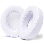 WC Wicked Cushions Replacement Ear Pads for Beats Studio 2 & 3 (B0501, B0500) Wired & Wireless | Does NOT Fit Beats Solo | Softer PU Leather, Enhanced Foam & Stronger Adhesive | White