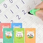 Groovd Magic Copybook Teacher-Designed Grooved Writing Practice Book for Preschoolers, Ages 3-8 - Made with Eco-Friendly Materials