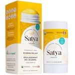 Satya Organic Eczema Balm - Easy Glide Eczema, Chafe Stick - Full Body Chafing Balm - Eczema Cream Baby and Adults - 1 oz Eczema Treatment