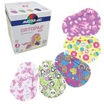 Ortopad® Bamboo Girls Eye Patches, 50/box (Junior Size, 0-2 yrs) Ice Cream Pack