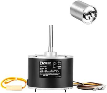 VEVOR OEM Upgraded Condenser Fan Motor, 1/6HP, 1075RPM, Replacement for ac GE Genteq Carrier Bryant Payne Dayton, OGD1016, Reversible Rotating + Capacitor