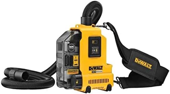 Dewalt DWH161N-XJ 18V XR Li-Ion Brushless Universal Dust Extractor - Bare Unit Black/Yellow