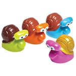 Amscan 9902058 Racing Snail Toy Party Favor - 4 Pcs, Multi, Pack of 1