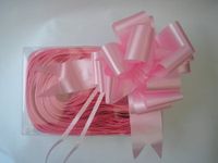 60 x 30mm (1.5") Rapid Satin Ribbon Pull Bows - LIGHT PALE BABY PINK for Gift Decorations, Flower Bouquets & Arrangements, Baskets, Wedding Cars, Floral Tributes, Arts & Crafts, Christmas Hampers