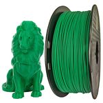 PLA Plus Green PLA Filament 1.75 mm 3D Printer Filament 1KG 2.2LBS Spool 3D Printing Material Stronger Than Normal PLA Pro PLA Plus Filament CC3D PLA MAX Green Color