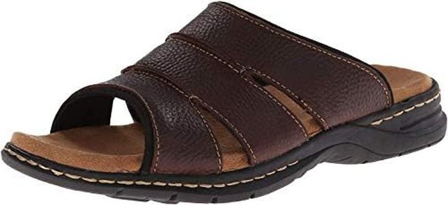 Dr. Scholl's Shoes Men's Gordon Sandal, Brown, 11