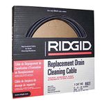 RIDGID 96037 Model C6IC Inner Core Cable 3/8 in (10 mm) x 35 ft (10,7 m) with Male Coupling for K 40, K45 Sink Machines and K 50 Sectional Machine