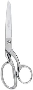 Gingher Dressmaker's Fabric Scissors, 8" Stainless Steel Shears, Sharp Knife Edge Steel Sewing Shears with Protective Sheath for Fabric Cutting and Tailoring