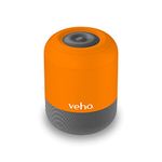 Veho MZ-S Bluetooth Wireless Speaker | Portable | Bluetooth 5.0 | 12 Hours Playtime | Travel Speaker | Orange (VSS-704-MZS-O)