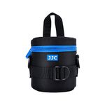 JJC Deluxe Lens Case Pouch Bag for Canon EF-S 18-55mm/EF 50mm f1.8/RF-S 18-150mm, Nikon AF-S 18-55mm/AF-P 18-55mm/AF-S 50mm f1.8, Fujifilm XC 16-50mm/XF 18-55mm & More Lens Below 2.95" x 3.93"(D x L)