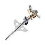 Cellfast pulsation sprinkler, lawn sprinkler, impulse sprinkler LUX for watering areas up to 530 m², solid metal, circular sprinkler 360 °, 52-160, working temperature range: 5 ̊C to 50 ̊C